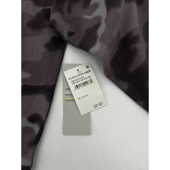 Z by Zella Girls Gray Quick Camo Blur Print Long Sleeve Sweatshirt Size XL - Picture 6 of 10